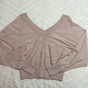 Pink Off the Shoulder Sweater